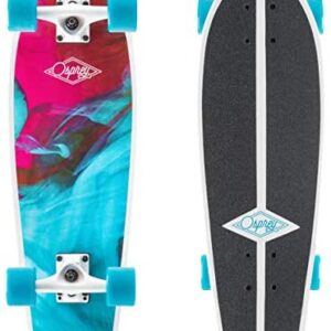 Osprey Cruiser Skateboard, Cruiser Board for Beginners, Entry Level Skateboard for Adults and Kids, Multiple Styles and Sizes