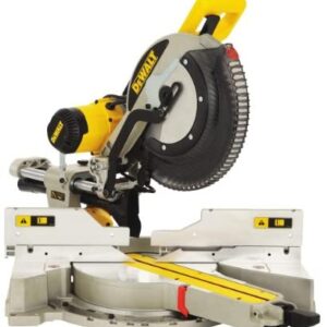 DEWALT DWS780-GB Compound Slide Mitre Saw with XPS, 240 V, Black/Yellow, 305 mm