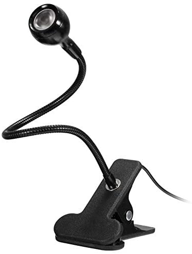 Double Chip 395nm UV LED Black Light fixtures with Gooseneck and clamp for UV Black Paint and Ultraviolet Curing, Portable UV Resin Cure Lights 5V USB Input - Image 2
