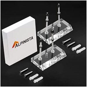 Alpinista Skateboard Wall Mount Horizontal Deck Display Luxury Skate Rack