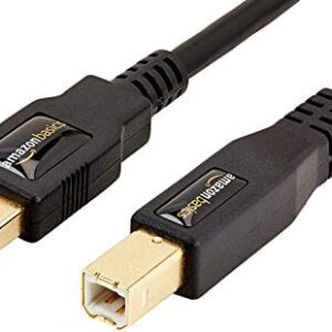 Amazon Basics 7HUA usb 2.0 A-Male to B-Male cable