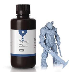ANYCUBIC 3D Printer Plant Based Resin UV 405nm Rapid Photopolymer for LCD/DLP/SLA 3D Printers Grey 500g