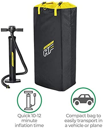 Bestway Hydro-force SUP, Aqua Journey Set Stand Up Paddle Board with Hand Pump and Travel Bag, 9 ft - Image 4