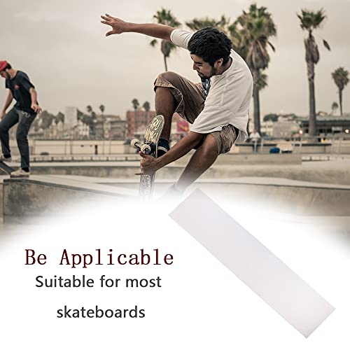 Skateboard Grip Tape Sheet Clear Skateboard Grip Tape Transparent Skateboard Sandpaper for Skating Board Longboarding - Image 8