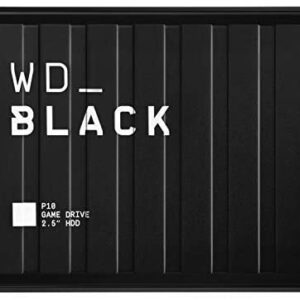 WD_BLACK P10 2TB Game Drive for On-The-Go Access To Your Game Library - Works with Console or PC