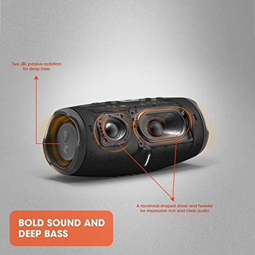 JBL Charge 5 - Portable Bluetooth Speaker with deep bass, IP67 waterproof and dustproof, 20 hours of playtime, built-in powerbank, in black - Image 7