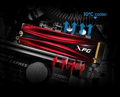 ADATA XPG GAMMIX S11 Pro 1TB M.2 Internal Gaming Solid State Drive, red - Image 4