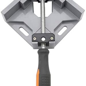 ieasky 90 Right Angle Clamp, Corner Clamps For Woodwork Picture Framing, Heavy Duty Aluminum Alloy Diy Wood Clamps Jig Tools With Swing Jaw
