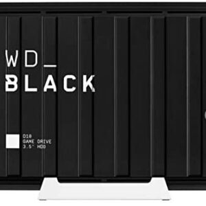 WD_BLACK D10 12TB Game Drive for Xbox One 7200RPM With Active Cooling To Store Your Massive Xbox Game Collection