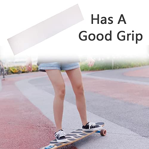 Skateboard Grip Tape Sheet Clear Skateboard Grip Tape Transparent Skateboard Sandpaper for Skating Board Longboarding - Image 7
