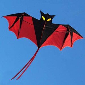 YYLSHCYHLI Kite 200M Line Red Bat Power Kite With Kite Handle And Line To Fly