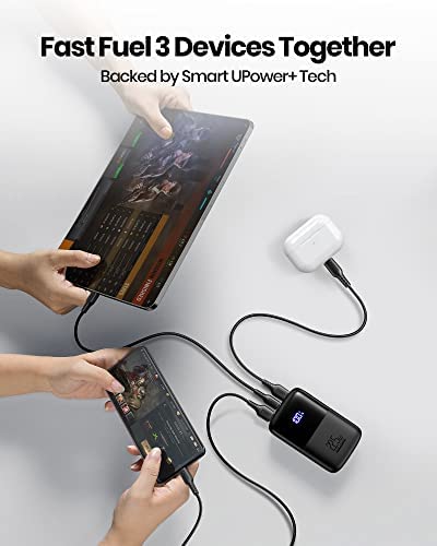 INIU Power Bank, 22.5W Fast Charging 10000mAh USB C Input/Output Portable Charger, PD3.0 QC4.0 Mini Portable Battery Bank USB C with Holder for iPhone 13 12 Pro Max Samsung S21 iPad Pro AirPods etc. - Image 5