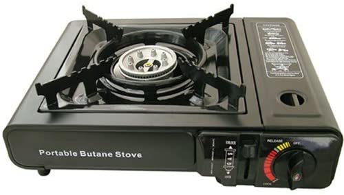 Pilot Imports PORTABLE GAS COOKER STOVE CAMPING FISHING BUTANE (Stove Only)
