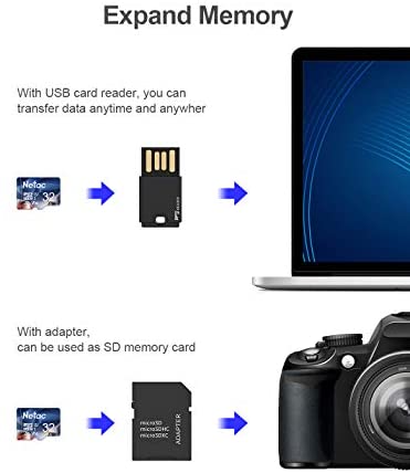 Netac 32GB MicroSDHC Memory Card, Micro SD Card R/W up to 90/10MB/s, TF Card 4K Full HD Video Recording, UHS-I, C10, U1, A1, V10, for Camera, Smartphone, Security System, Drone, Dash Cam, Gopro - Image 9