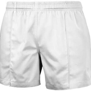 FitsT4 Men's Active Cotton Rugby Shorts with Pockets