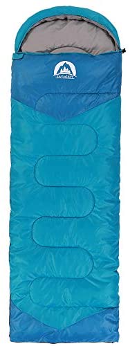 SWTMERRY- Sleeping Bag 4 Seasons (Summer, Spring, Fall, Winter) Warm & Cool Weather - Lightweight,Waterproof Indoor & Outdoor Use for Kids, Teens & Adults for Hiking, Backpacking and Camping - Image 7