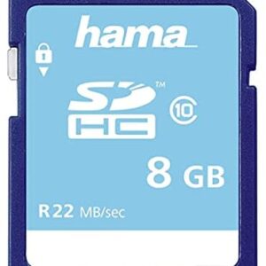 Hama | SDHC 8GB C10 | Memory Card | 150x / 22 Mb/s , 00104366
