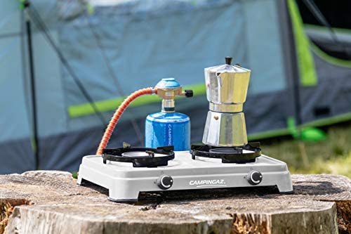 Campingaz Camping Cook CV Gas Stove, 2-Burner, Camping Stove, Operation with Gas Cartridge, Portable Gas Stove with 3600 W, Cartridge Stove with 2 Infinitely Adjustable Hotplates - Image 8