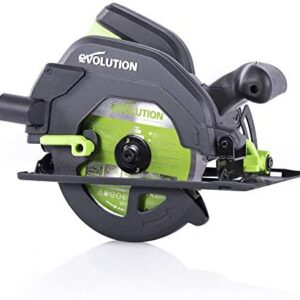 Evolution Power Tools F165CCSL Circular Saw With Multi-Material Cutting, 1200W, 165 mm, (230V)
