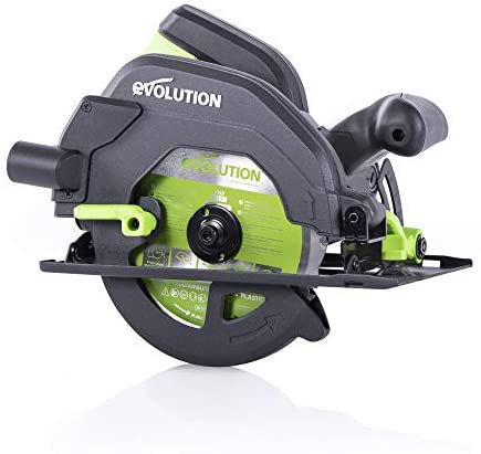 Evolution Power Tools F165CCSL Circular Saw With Multi-Material Cutting, 1200W, 165 mm, (230V)