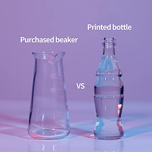 NOVA3D 3D Printer Resin Ultra-Clear 405nm Rapid Curing Resin Designed for Monochrome LCD 3D Printing 500g - Image 3