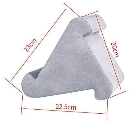 KANRAX Soft Tablet Stand - Universal Multi-Angle Book Rest Reading Pad Support Cushion Tablet Wedge Holder - Lazy Holder for eReaders, Magazines, Kindle, Smartphones - Image 2