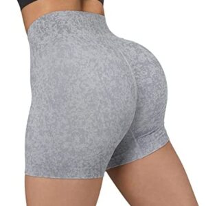 DOULAFASS Women Gym High Waist Shorts Butt Lifting Workout Running Cycling Shorts