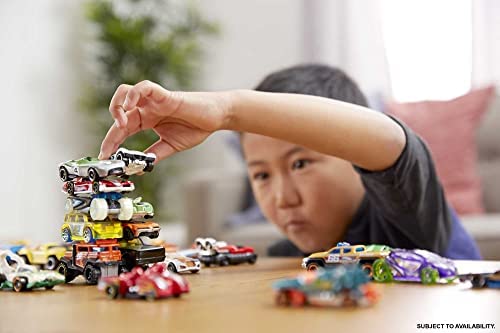 Hot Wheels 20-Car Pack of 1:64 Scale Vehicles, Gift for Collectors & Kids Ages 3 Years Old & Up, DXY59 - Image 3