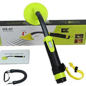 GLOBALDETECTOR Metal Detector 35m/115 Feet Fully Waterproof Underwater Pinpointer High Sensitive Portable Handheld Pulse Induction Gold Detectors Targeting with Vibration LCD Display