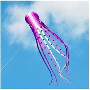 HN-zwb purple crystal octopus kite kites for adults delta kite kiteboard power kite ripstop nylon fabric weifang hot (Color : 30m)