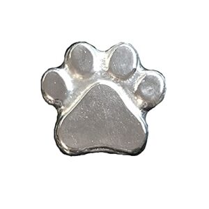 2oz Solid Silver Pawprint 999fs