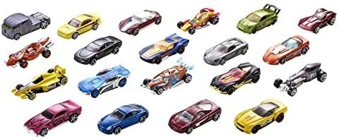 Hot Wheels 20-Car Pack of 1:64 Scale Vehicles, Gift for Collectors & Kids Ages 3 Years Old & Up, DXY59 - Image 6