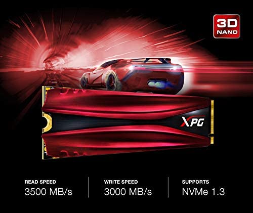 ADATA XPG GAMMIX S11 Pro 1TB M.2 Internal Gaming Solid State Drive, red - Image 3