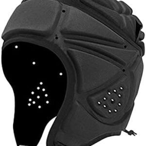 DSFSAEG Rugby Headguard,Soft Helmet Headgear for Flag Football Head Protective Cover for Youth Adults(D,size:L)
