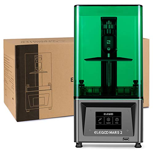 ELEGOO Mars 2 Mono MSLA 3D Printer UV Photocuring LCD Resin 3D Printer with 6.08 inch 2K Monochrome LCD, Printing Size 129 * 80 * 150mm / 5.08 * 3.15 * 5.90inch - Image 9