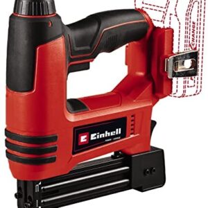 Einhell TE-CN 18 Li Power X-Change 18V Cordless Nail Gun |2-in-1 Brad Nailer & Stapler, 20 Shots Per Minute, Includes 300 Nails and 300 Staples | Solo Gun - Battery and Charger Not Included