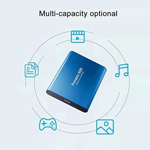 10 TB External Hard Drive, 10 Terabyte Solid State External Hard Drives, Portable Computer Backup Small Disk Drive for PC Desktops Laptop Compatible with XS Windows - Image 3