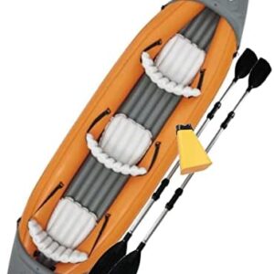 Underwater View LITE RAPID X3 Inflatable Kayak 3 Person with Aquascope Canoe
