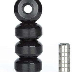 NONMON 4Pcs Skateboard Wheels with Bearings ABEC-9, 52mm 95A Hard for Skateboard Park Tricks Skills Roller Skates, 60mm 78A & 70mm 80A Soft for Cruiser Pro Longboard Street Cruising