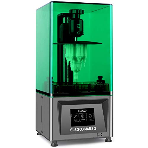ELEGOO Mars 2 Mono MSLA 3D Printer UV Photocuring LCD Resin 3D Printer with 6.08 inch 2K Monochrome LCD, Printing Size 129 * 80 * 150mm / 5.08 * 3.15 * 5.90inch - Image 2