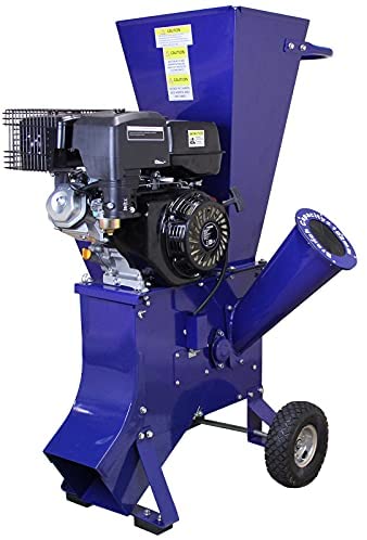 Log Splitter 5T Electric & 15HP Wood Chipper Petrol Timber Cutter Hydraulic 3L 2000W Motor Axe 2 Blades Duoblade Garden Shredding Mulcher 4-Stroke 420cc| 370mm Max Log Length - Image 2