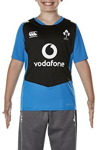 Canterbury Ireland Official 17/18 Kids Superlight Tee, Electric Blue Lemonade, Size 12 - Image 2
