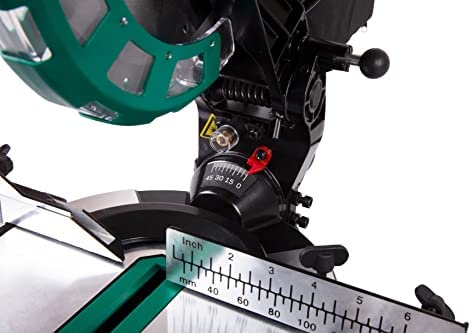 VONROC Radial Mitre Saw 1700W - Ø216mm - 40 Toothed Saw Blade - with Laser - Image 9