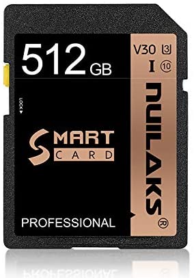 512GB SD Card Memory Card Fast Speed Security Digital Flash Memory Card Class 10 for Camera,Videographers&Vloggers and Other SD Card Compatible Devices(512GB)