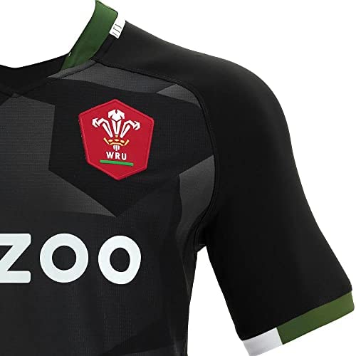 Macron Men's Welsh Rugby 2021/22 Away Replica Shirt Welsh Rugby 2021/22 Away Replica Shirt - Image 3