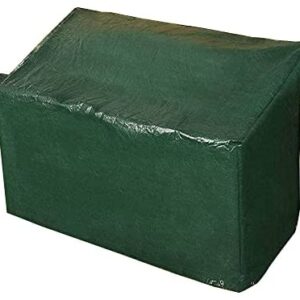 Ram® Heavy Duty 3 Seater Waterproof Outdoor Garden Bench Cover with Corner Eyelets and Securing Ropes – Suitable for Benches up to 160cm (Bench Cover)