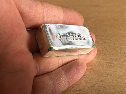 5 Troy oz Silver Bar - Sideways - Image 3