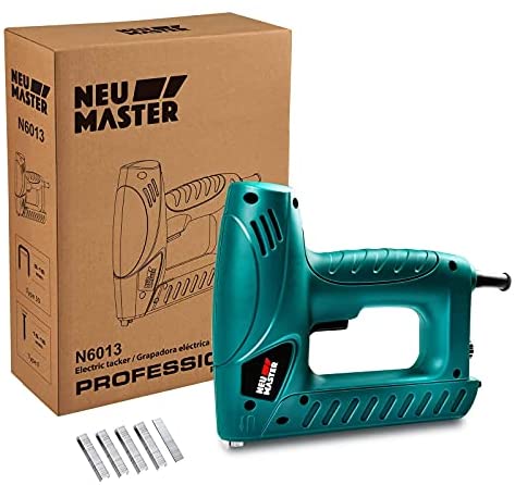 Electric Brad Nailer, NEU MASTER Staple Gun N6013 with Contact Safety and Power Adjustable Knob for Upholstery and Home Improvement - Image 8