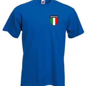 Italy Italian Italia National Football Soccer Rugby Team T-Shirt Jersey