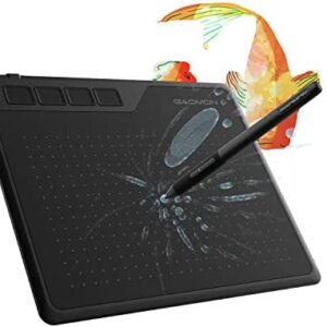 GAOMON S620 OSU Small Graphics Tablet with 4 Express Buttons, for Drawing, Online-Learning, Compatible with Windows & Mac & Android